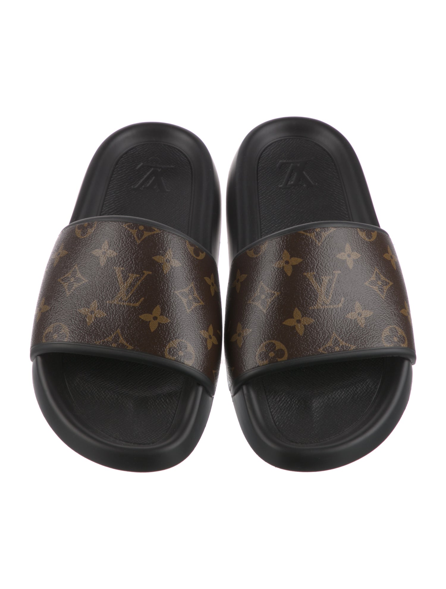 Louis Vuitton Monogram Pattern Slides